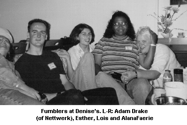 Fumblers at Denise's.